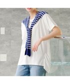 【ティアクラッセ/Tiaclasse】の【洗える】脇タックポンチプルオーバー オフホワイト|ID: prp329100004525204 ipo3291000000032006471