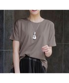 【ティアクラッセ/Tiaclasse】の【洗える】脇タックポンチプルオーバー モカ|ID: prp329100004525204 ipo3291000000034484647