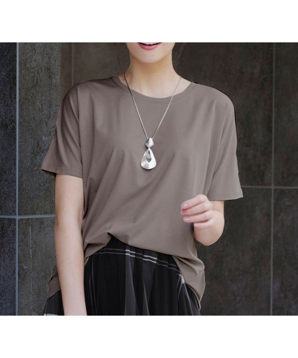 【ティアクラッセ/Tiaclasse】の【洗える】脇タックポンチプルオーバー インテリア・キッズ・メンズ・レディースファッション・服の通販 founy(ファニー) ファッション Fashion レディースファッション Fashion for Women トップス・カットソー Cut & Sew Tops シャツ・ブラウス・オフィスカジュアル Elegant Blouses & Button-Ups ロングTシャツ・Tシャツ Longline T-Shirts & Tees カジュアルプルオーバー・ニットトップス Pullovers & Knit Tops / Casual Pullovers カットソー・ベーシックTシャツ Cut-and-Sewn Tops / Stretch Tees & Basics なめらか Smooth, Silky Texture アクセサリー Fashion Accessories カットソー Cut and Sewn Top カーディガン Cardigan, Knitwear シンプル Simple, Minimal ストレッチ Stretch, Stretchy Fabric チュニック Tunic, Long Top フリル Frill, Ruffle ベーシック Basic, Essential ポケット Pocket, Pocket Detail 再入荷 Restock / Back in Stock 夏 Summer 新作・新入荷 New Arrivals / New In 春 Spring S/S・春夏 SS, Spring/Summer, Warm Season 洗える Machine Washable モカ|ID: prp329100004525204 ipo3291000000034484647