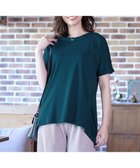 【ティアクラッセ/Tiaclasse】の【洗える】脇タックポンチプルオーバー グリーン|ID: prp329100004525204 ipo3291000000034484648