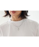 【エニー/ANY】の2連ラウンドネックレス シルバー|ID: prp329100004525238 ipo3291000000033606152