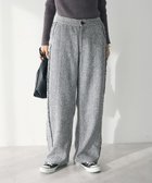 【クラフトスタンダードブティック/CRAFT STANDARD BOUTIQUE】のツイードストレートパンツ Gray|ID: prp329100004525242 ipo3291000000032006613