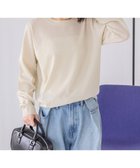 【アメリカンホリック/AMERICAN HOLIC】のラメ入りクルーネックニットプルオーバー Ivory|ID: prp329100004525245 ipo3291000000032006625