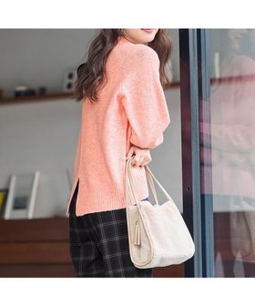【エニィ スィス/any SiS】のパイピングフェイクファートート バッグ 人気、トレンドファッション・服の通販 founy(ファニー) ファッション Fashion レディースファッション WOMEN バッグ Bag トリミング Trimming ハンドバッグ Handbag A/W・秋冬 Aw・Autumn/Winter・Fw・Fall-Winter 雑誌 Magazine |ID:prp329100004525266