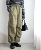 【ウィゴー/WEGO】の【ウエストゴム】イージーパラシュートカーゴパンツ オリーブ|ID: prp329100004525270 ipo3291000000032006739