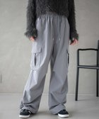 【ウィゴー/WEGO】の【ウエストゴム】イージーパラシュートカーゴパンツ グレー|ID: prp329100004525270 ipo3291000000032763010