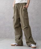 【ウィゴー/WEGO】の【ウエストゴム】イージーパラシュートカーゴパンツ オリーブ|ID: prp329100004525270 ipo3291000000034179498