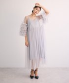 【グリーンパークス/Green Parks】の・Railme チュールワンピース(インナーOP付) 人気、トレンドファッション・服の通販 founy(ファニー) ファッション Fashion レディースファッション Ladies' Fashion Online ワンピース Dress インナー Inner エレガント 上品 Elegant ギャザー Gather フレア Flare ポケット Pocket 夏 Summer 春 Spring S/S・春夏 Ss・Spring/Summer thumbnail Light Gray|ID: prp329100004525287 ipo3291000000032390660