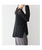 【アメリカンホリック/AMERICAN HOLIC】の透かし編みメッシュニットプルオーバー Black|ID: prp329100004525316 ipo3291000000033595261