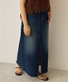 【アメリカンホリック/AMERICAN HOLIC】のデニムAラインスカート Indigo|ID: prp329100004525358 ipo3291000000032356774