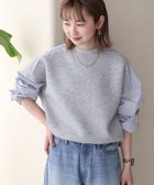 【アメリカンホリック/AMERICAN HOLIC】の異素材コクーンポンチプルオーバー Light Gray|ID: prp329100004525361 ipo3291000000032007123