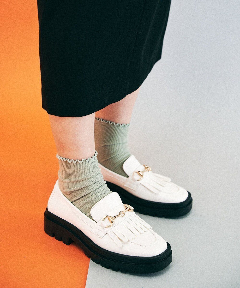 【ボントレ/BONTRE】の【PRECIEUX JOUET/プレシュウジュエ】トラックソールキルトビットローファー インテリア・キッズ・メンズ・レディースファッション・服の通販 founy(ファニー) 　ファッション　Fashion　レディースファッション　WOMEN　キルト　Quilt　シューズ　Shoes　マニッシュ　Mannish　厚底　Platforms　夏　Summer　S/S・春夏　Ss・Spring/Summer　A/W・秋冬　Aw・Autumn/Winter・Fw・Fall-Winter　オフホワイト|ID: prp329100004525385 ipo3291000000032007258