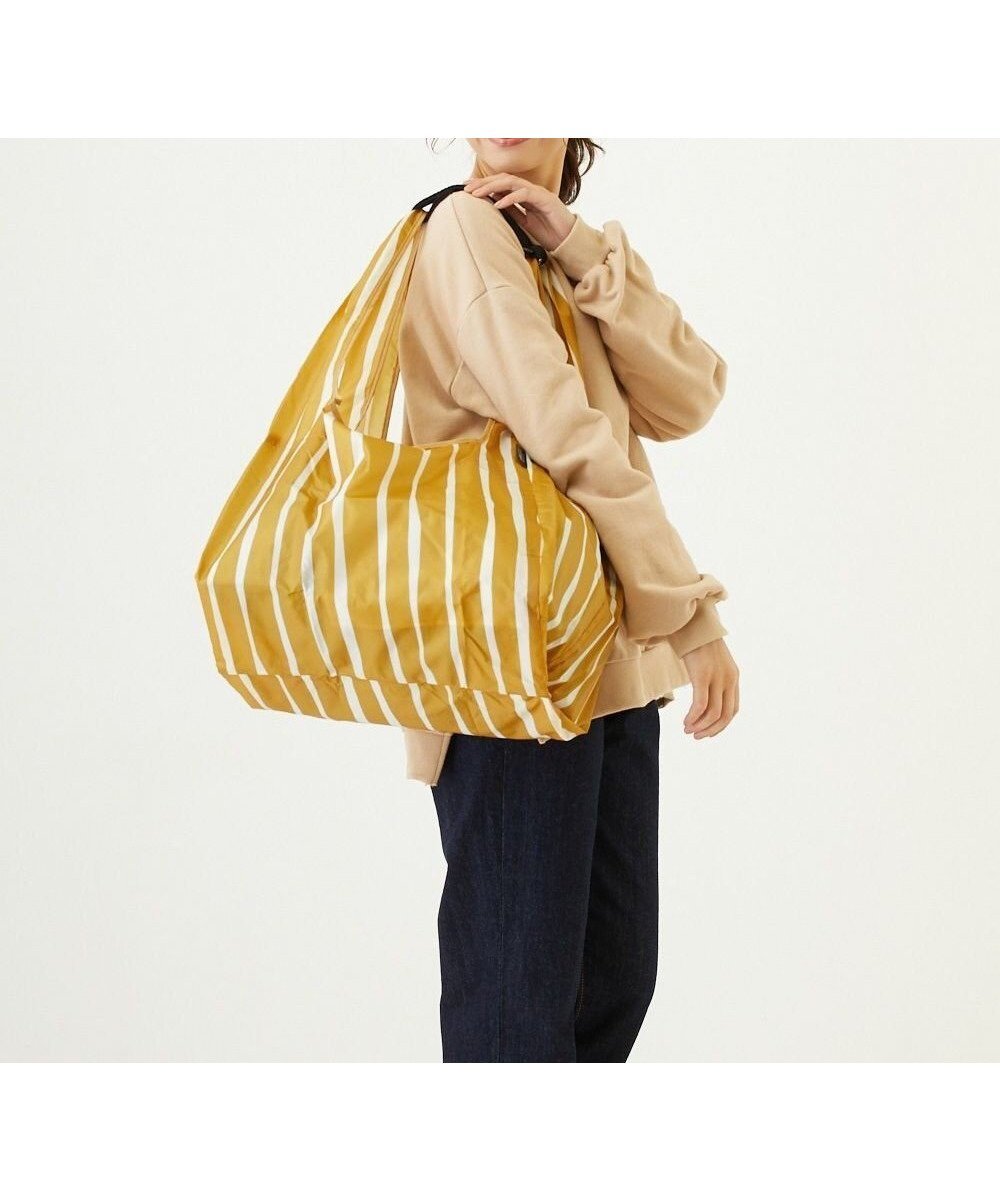 【ルートート/ROOTOTE】の6739【エコバッグ+保冷保温バッグ】/ RT.RSグランデサーモインナーセット-A インテリア・キッズ・メンズ・レディースファッション・服の通販 founy(ファニー) 　ファッション　Fashion　レディースファッション　WOMEN　インナー　Inner　洗える　Washable　コンパクト　Compact　巾着　Purse　軽量　Lightweight　シルバー　Silver　フィット　Fit　プリント　Print　ボンディング　Bonding　ポケット　Pocket　メッシュ　Mesh　ランダム　Random　05:ベージュ ストライプ|ID: prp329100004525390 ipo3291000000032007279