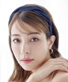 【ティアクラッセ/Tiaclasse】のツイストデザインブレイドカチューシャ ネイビー(幅広タイプ)|ID: prp329100004525424 ipo3291000000032007439