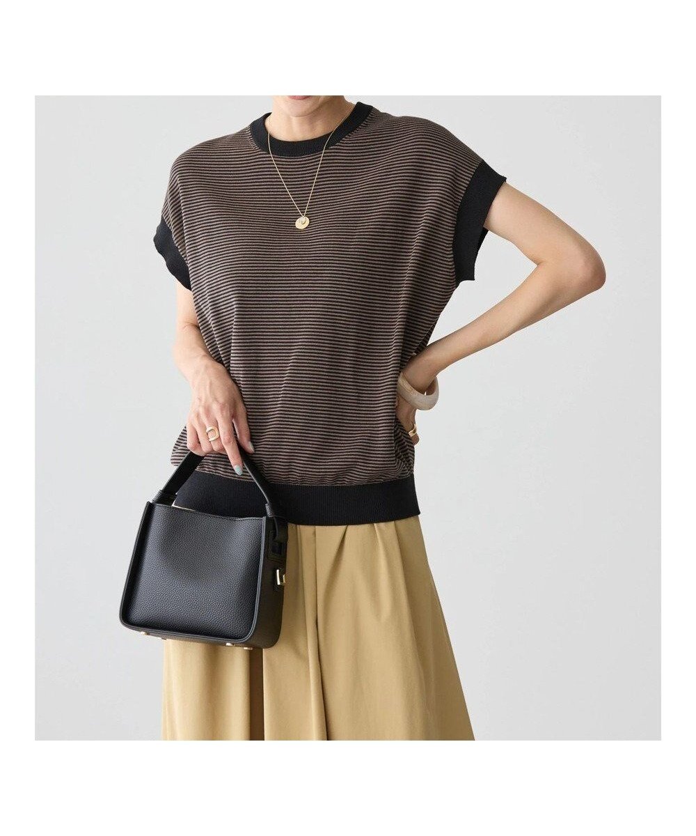 【アメリカンホリック/AMERICAN HOLIC】のフレンチスリーブニットプルオーバー 人気、トレンドファッション・服の通販 founy(ファニー) 　ファッション　Fashion　レディースファッション　WOMEN　トップス・カットソー　Tops/Tshirt　ニット　Knit Tops　プルオーバー　Pullover　シンプル　Simple　スリーブ　Sleeve　セーター　Sweater　フレンチ　French　ポケット　Pocket　A/W・秋冬　Aw・Autumn/Winter・Fw・Fall-Winter　 other-1|ID: prp329100004525433 ipo3291000000032007468