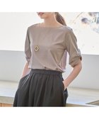 【エニィファム/any FAM】の【接触冷感】シルケットスムース タックスリーブトップス グレージュ|ID: prp329100004525470 ipo3291000000032007643