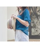 【エニィファム/any FAM】の【接触冷感】シルケットスムース タックスリーブトップス ブルー|ID: prp329100004525470 ipo3291000000032007651