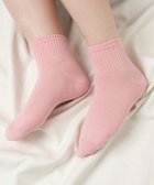 【ウィゴー/WEGO】の無地アンクルソックス ピンク|ID: prp329100004525481 ipo3291000000032411360