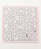 【トッカ/TOCCA】のFLOATING FLOWER TOWELCHIEF タオルハンカチ ライトグレー系|ID: prp329100004525507 ipo3291000000032007800