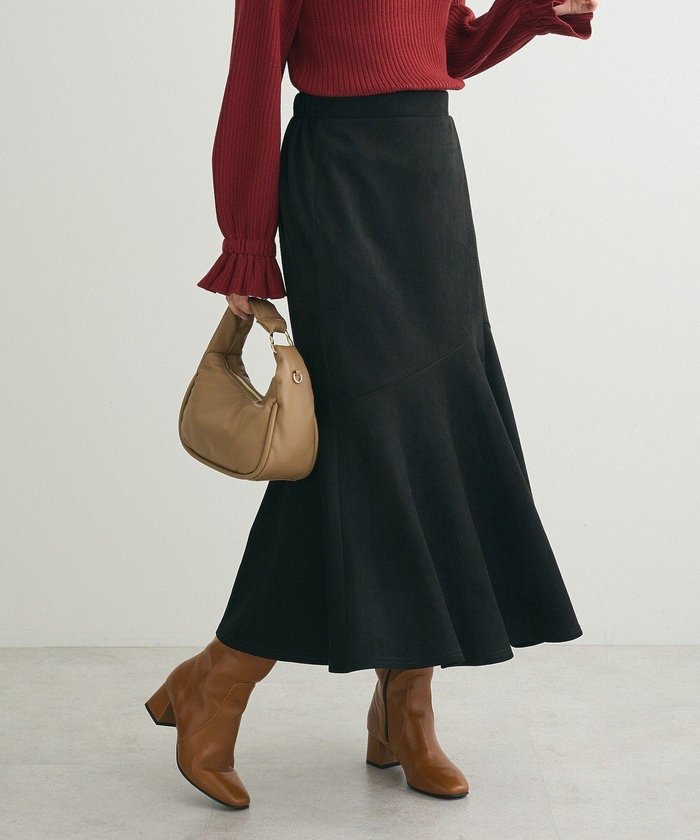 【グリーンパークス/Green Parks】のマシュマロスエードマーメイドスカート インテリア・キッズ・メンズ・レディースファッション・服の通販 founy(ファニー) https://founy.com/ ファッション Fashion レディースファッション Fashion for Women スカート Skirts おすすめ Recommended / Our Picks フィット Fit, Slim Fit フレア Flare, Flared ポケット Pocket, Pocket Detail マーメイド Mermaid, Fishtail Silhouette 冬 Winter / This Winter A/W・秋冬 Autumn/Winter |ID: prp329100004525546 ipo3291000000033595671