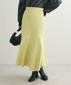 【グリーンパークス/Green Parks】のマシュマロスエードマーメイドスカート Yellow|ID: prp329100004525546 ipo3291000000033595675