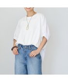 【アメリカンホリック/AMERICAN HOLIC】の異素材ドッキングドルマンプルオーバー Off White|ID: prp329100004525549 ipo3291000000032007951