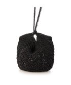 【アンビリオン/UNBILLION】のカシュカシュ cachecache / メタリック糸手編みポシェット ブラック|ID: prp329100004525563 ipo3291000000032008015
