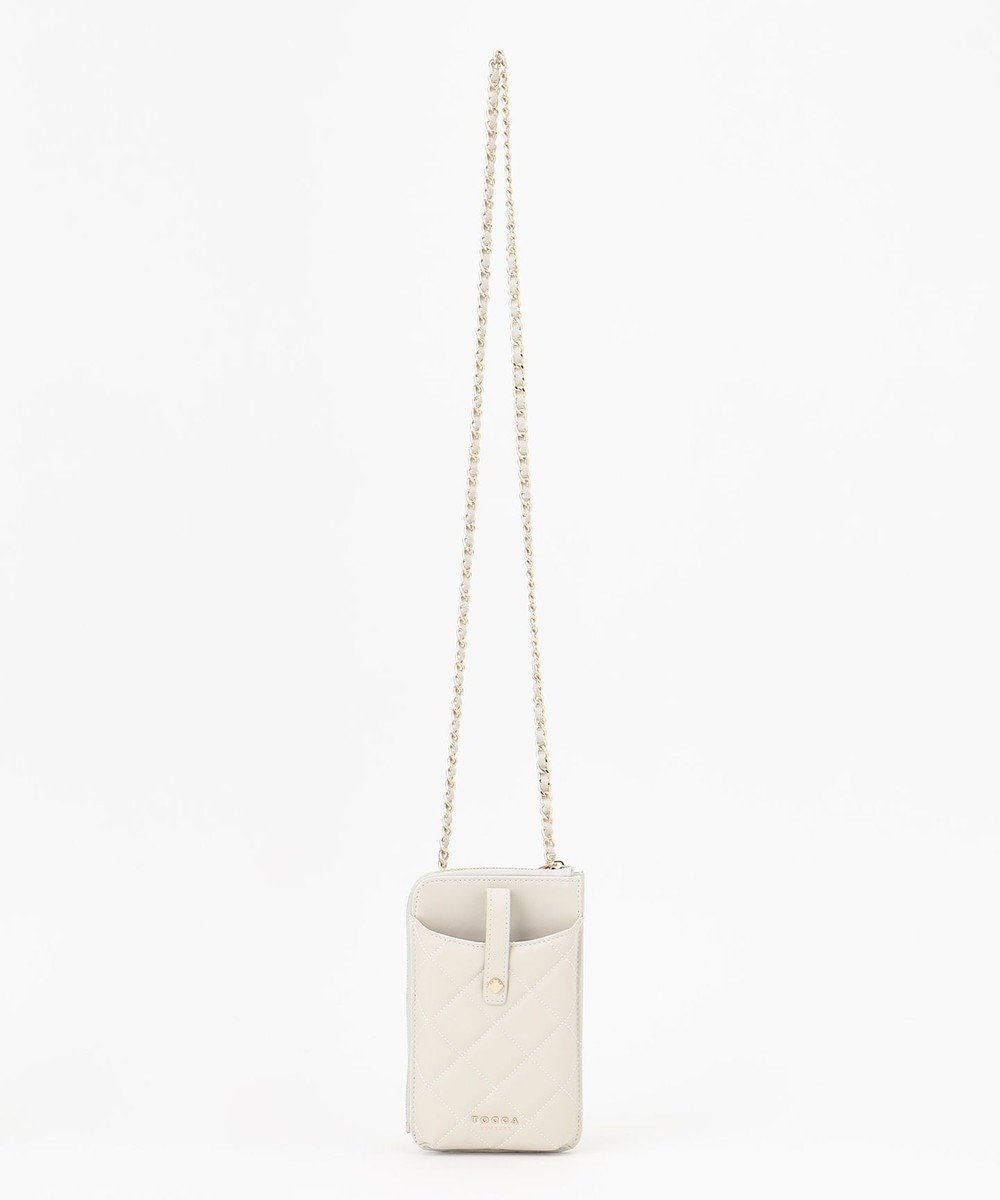 【トッカ/TOCCA】のPILA MULTIBAG マルチバッグ インテリア・キッズ・メンズ・レディースファッション・服の通販 founy(ファニー) 　ファッション　Fashion　レディースファッション　WOMEN　バッグ　Bag　冬　Winter　おすすめ　Recommend　エレガント 上品　Elegant　キルト　Quilt　コンパクト　Compact　スマホ　Smartphone　スマート　Smart　フロント　Front　ポケット　Pocket　リュクス　Luxe　ロマンティック　Romantic　A/W・秋冬　Aw・Autumn/Winter・Fw・Fall-Winter　アイボリー系|ID: prp329100004525590 ipo3291000000032008139