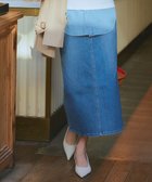 【23区/NIJYUSANKU】の【Oggi4月号掲載/洗える】23区DENIM ストレッチ デニムスカート 人気、トレンドファッション・服の通販 founy(ファニー) 雑誌掲載アイテム Magazine Items ファッション雑誌 Fashion Magazines オッジ Oggi ファッション Fashion レディースファッション WOMEN スカート Skirt デニムスカート Denim Skirts 洗える Washable 4月号 April Issue シルケット Mercerization ジャケット Jacket ジーンズ Jeans ストレッチ Stretch スリット Slit 雑誌 Magazine デニム Denim フィット Fit ポケット Pocket ミドル Middle A/W・秋冬 Aw・Autumn/Winter・Fw・Fall-Winter S/S・春夏 Ss・Spring/Summer 夏 Summer 2023春夏・S/S Ss,Spring/Summer,2023 2023年 2023 2024年 2024 2024春夏・S/S Ss,Spring/Summer,2024 thumbnail スカイブルー系|ID: prp329100004525593 ipo3291000000032008156