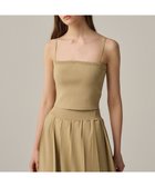 【アンクレイヴ/uncrave】の【手洗い可】ドライタッチ ニット カップ付き バンドゥ(uncrave WHITE) サンドベージュ×ゴールド|ID: prp329100004525596 ipo3291000000032008170