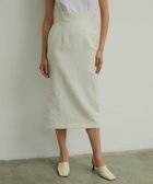 【ベイジ,/BEIGE,】の【Precious 6月号掲載】CLAUDE / Iラインスカート Ecru|ID: prp329100004525610 ipo3291000000032991749