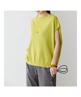 【アメリカンホリック/AMERICAN HOLIC】のノースリーブニットプルオーバー 人気、トレンドファッション・服の通販 founy(ファニー) ファッション Fashion レディースファッション WOMEN トップス・カットソー Tops/Tshirt ニット Knit Tops キャミソール / ノースリーブ No Sleeves プルオーバー Pullover スリット Slit セーター Sweater ノースリーブ No Sleeve フロント Front ポケット Pocket A/W・秋冬 Aw・Autumn/Winter・Fw・Fall-Winter |ID:prp329100004525633