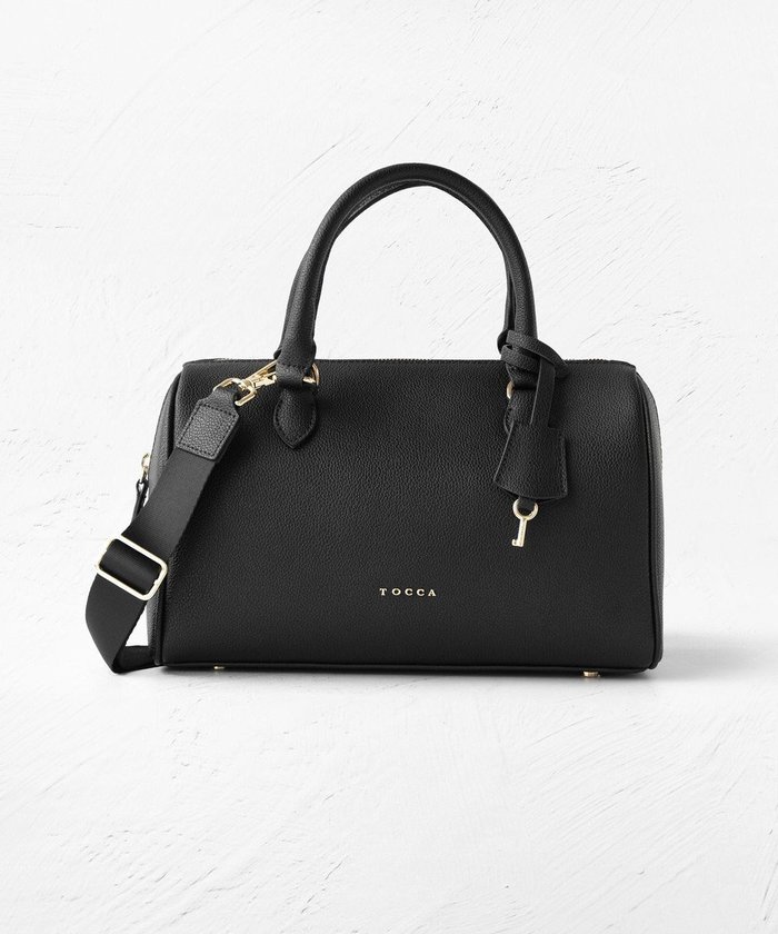 【トッカ/TOCCA】のT-ECLAIR LEATHERBAG ボストンバッグ インテリア・キッズ・メンズ・レディースファッション・服の通販 founy(ファニー) https://founy.com/ ファッション Fashion レディースファッション WOMEN バッグ Bag エレガント 上品 Elegant クラウン Crown コンパクト Compact スマホ Smartphone 財布 Wallet 雑誌 Magazine チャーム Charm トレンド Trend フォルム Form ボストン Boston ボストンバッグ Boston Bag ポケット Pocket モダン Modern リュクス Luxe A/W・秋冬 Aw・Autumn/Winter・Fw・Fall-Winter 冬 Winter 2024年 2024 セレモニー Ceremony ビジネス 仕事 通勤 Business 2024-2025秋冬・A/W Aw/Autumn/Winter/Fw/Fall/2024-2025 |ID: prp329100004525636 ipo3291000000032008347