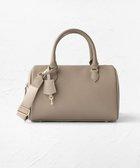 【トッカ/TOCCA】のT-ECLAIR LEATHERBAG ボストンバッグ ベージュ系|ID: prp329100004525636 ipo3291000000032008350