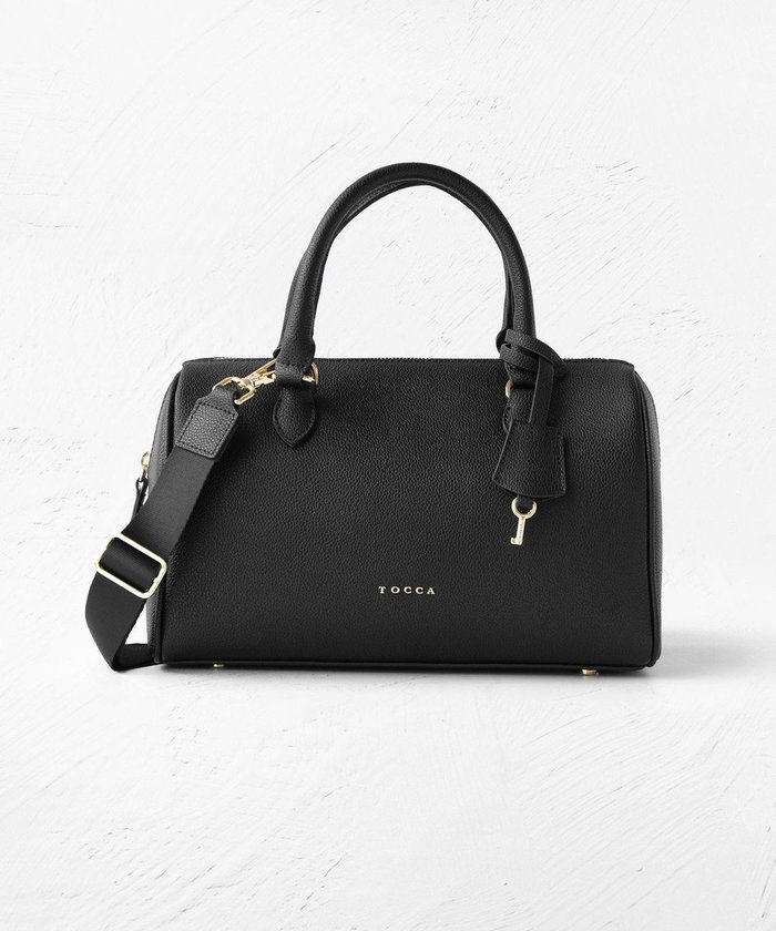 【トッカ/TOCCA】のT-ECLAIR LEATHERBAG ボストンバッグ インテリア・キッズ・メンズ・レディースファッション・服の通販 founy(ファニー) https://founy.com/ ファッション Fashion レディースファッション Fashion for Women バッグ Bags エレガント 上品 Elegant クラウン Crown, Royal Motif コンパクト Compact, Small Size スマホ Smartphone, Mobile Device 財布 Wallet, Purse 雑誌 Magazine, Fashion Magazine チャーム Charm, Pendant トレンド Trend, Trending Now フォルム Silhouette, Form ボストン Boston ボストンバッグ Boston Bag, Retro Bag ポケット Pocket, Pocket Detail モダン Modern, Contemporary リュクス Luxury, Elegant, High-End, Chic A/W・秋冬 Autumn/Winter 冬 Winter / This Winter 2024年 2024 セレモニー Ceremony ビジネス 仕事 通勤 Business / Work / Commuting 2024-2025秋冬・A/W Autumn/Winter 2024–25 AW24–25 |ID: prp329100004525636 ipo3291000000033182962