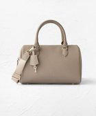 【トッカ/TOCCA】のT-ECLAIR LEATHERBAG ボストンバッグ ベージュ系|ID: prp329100004525636 ipo3291000000033182964