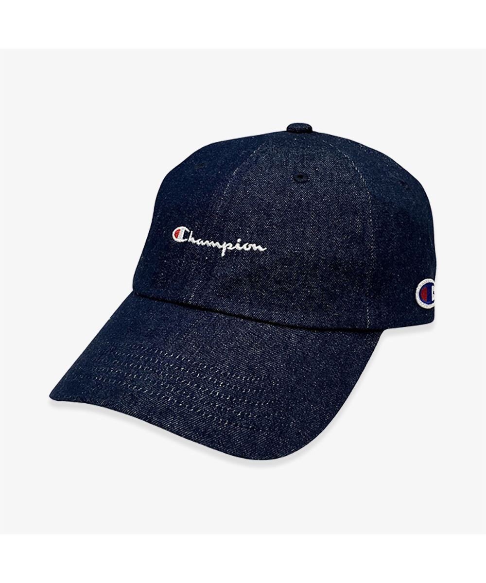 【林八百吉商店/HAYASHIYAOKICHI】のChampion デニムローキャップ インテリア・キッズ・メンズ・レディースファッション・服の通販 founy(ファニー) 　ファッション　Fashion　レディースファッション　WOMEN　帽子　Hats　キャップ　Cap　デニム　Denim　ベーシック　Basic　夏　Summer　帽子　Hat　春　Spring　S/S・春夏　Ss・Spring/Summer　A/W・秋冬　Aw・Autumn/Winter・Fw・Fall-Winter　ネイビー|ID: prp329100004525645 ipo3291000000032008383