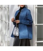 【アイシービー/iCB】の【WEB限定・洗える】コットンソフトデニム ジャケット 人気、トレンドファッション・服の通販 founy(ファニー) ファッション Fashion レディースファッション WOMEN アウター Coat Outerwear ジャケット Jackets デニムジャケット Denim Jackets 洗える Washable コレクション Collection ジャケット Jacket デニム Denim マニッシュ Mannish ヨーク Yoke A/W・秋冬 Aw・Autumn/Winter・Fw・Fall-Winter 再入荷 Restock/Back In Stock/Re Arrival 2024年 2024 エレガント 上品 Elegant 2024-2025秋冬・A/W Aw/Autumn/Winter/Fw/Fall/2024-2025 thumbnail ブルー系|ID: prp329100004525656 ipo3291000000032008441