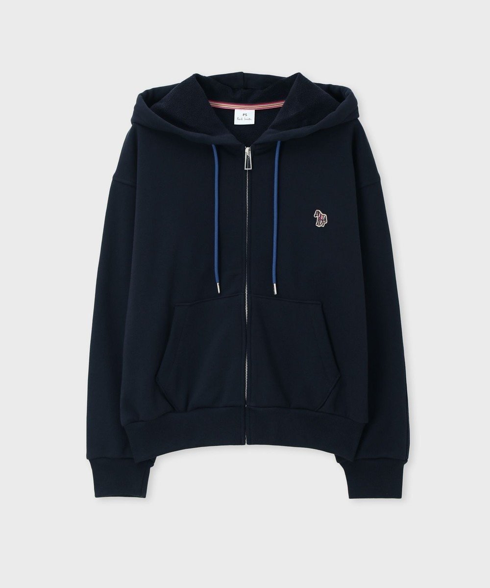 【ポール スミス/Paul Smith】のゼブラワッペン パーカ インテリア・キッズ・メンズ・レディースファッション・服の通販 founy(ファニー) 　ファッション　Fashion　レディースファッション　WOMEN　トップス・カットソー　Tops/Tshirt　パーカ　Sweats　ショルダー　Shoulder　スウェット　Sweat　ドロップ　Drop　パーカー　Hoodie　モダン　Modern　リラックス　Relax　ワンポイント　One Point　夏　Summer　S/S・春夏　Ss・Spring/Summer　A/W・秋冬　Aw・Autumn/Winter・Fw・Fall-Winter　ネイビー|ID: prp329100004525666 ipo3291000000032008491