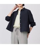 【ジェイ プレス/J.PRESS】の【洗える・接触冷感・防シワ・吸水速乾】BREEZE COOL シャツ ブラウス ネイビー系|ID: prp329100004525671 ipo3291000000032008516