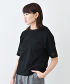 【シトム/SITOM】のシアードッキングTシャツ ブラック|ID: prp329100004525680 ipo3291000000032008553