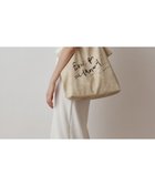 【グレース コンチネンタル/GRACE CONTINENTAL】のロゴレザートート ベージュ|ID: prp329100004525693 ipo3291000000032585085