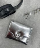 【ウィゴー/WEGO】のフラワーレターミニウォレット シルバー|ID: prp329100004525716 ipo3291000000032008681
