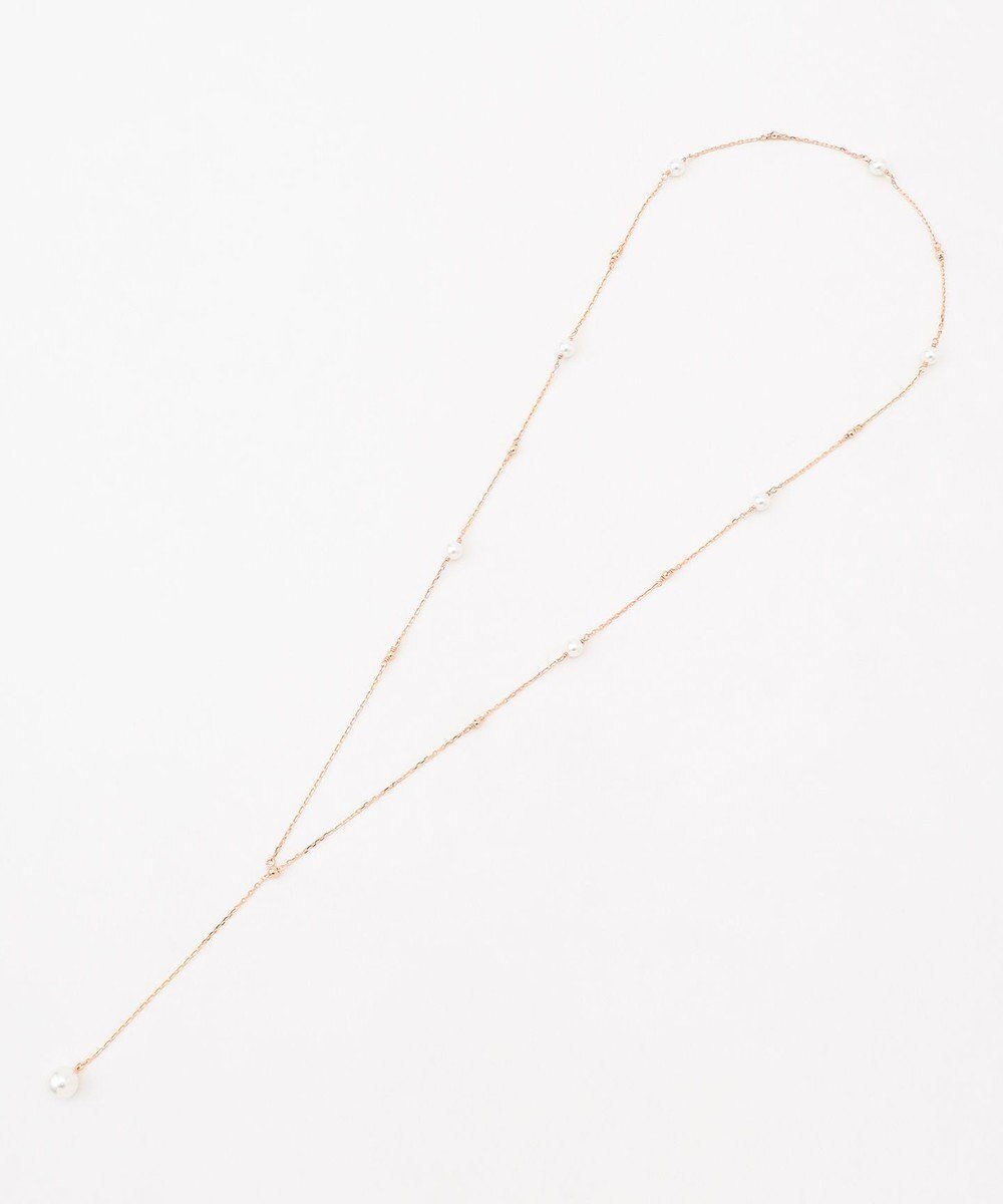 【トッカ/TOCCA】のPEARL WALTZ LARIAT NECKLACE ネックレス インテリア・キッズ・メンズ・レディースファッション・服の通販 founy(ファニー) 　ファッション　Fashion　レディースファッション　WOMEN　ジュエリー　Jewelry　ネックレス　Necklaces　NEW・新作・新着・新入荷　New Arrivals　おすすめ　Recommend　アクセサリー　Accessories　シンプル　Simple　チェーン　Chain　ネックレス　Necklace　バランス　Balance　パール　Pearl　メタル　Metal　モダン　Modern　ローズ系|ID: prp329100004525759 ipo3291000000032008864