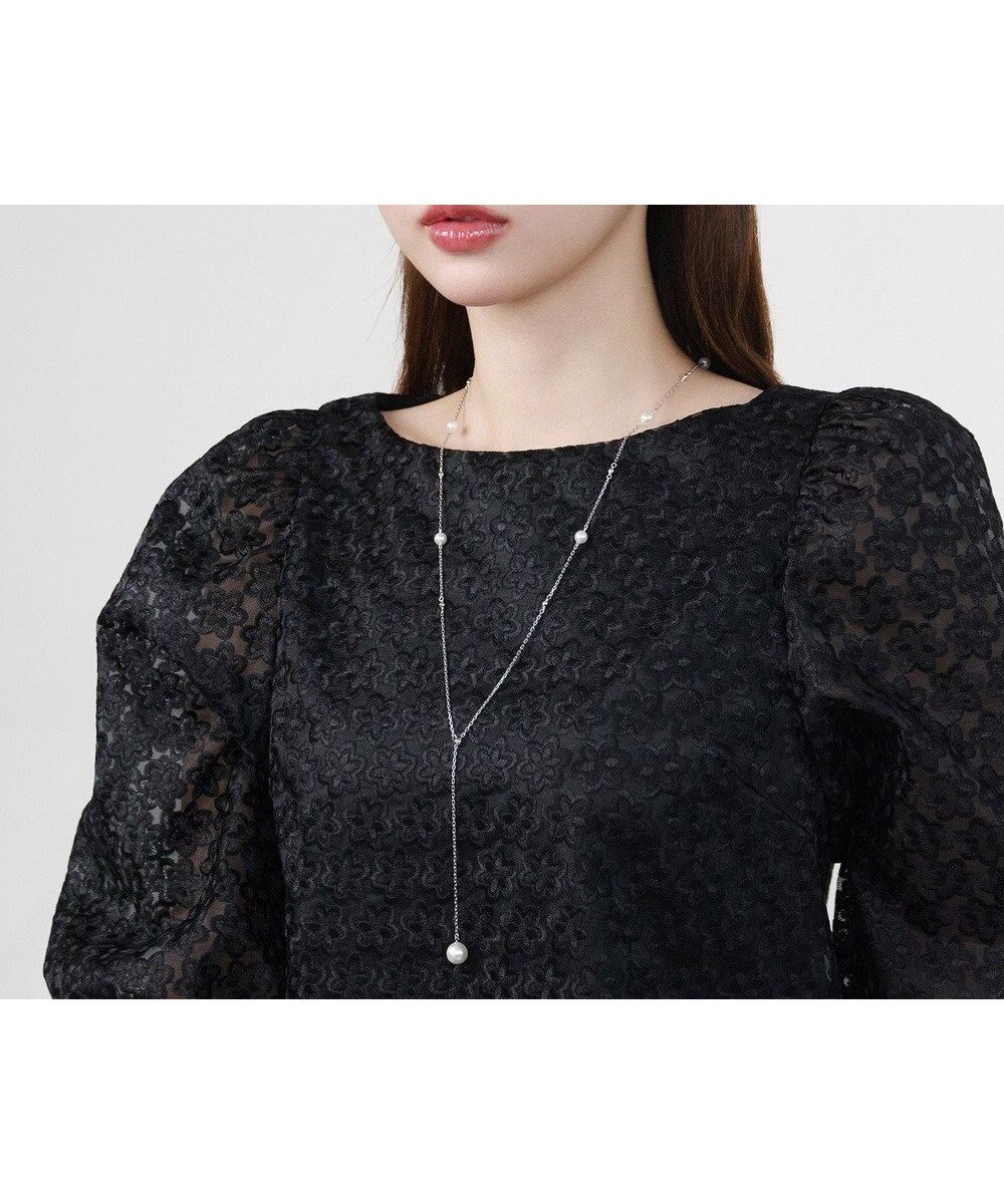 【トッカ/TOCCA】のPEARL WALTZ LARIAT NECKLACE ネックレス インテリア・キッズ・メンズ・レディースファッション・服の通販 founy(ファニー) 　ファッション　Fashion　レディースファッション　WOMEN　ジュエリー　Jewelry　ネックレス　Necklaces　NEW・新作・新着・新入荷　New Arrivals　おすすめ　Recommend　アクセサリー　Accessories　シンプル　Simple　チェーン　Chain　ネックレス　Necklace　バランス　Balance　パール　Pearl　メタル　Metal　モダン　Modern　シルバー系|ID: prp329100004525759 ipo3291000000032008867