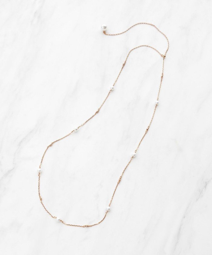 【トッカ/TOCCA】のPEARL WALTZ LARIAT NECKLACE ネックレス インテリア・キッズ・メンズ・レディースファッション・服の通販 founy(ファニー) https://founy.com/ ファッション Fashion レディースファッション Fashion for Women ジュエリー Jewelry ネックレス Necklaces & Pendants アクセサリー Fashion Accessories シンプル Simple, Minimal チェーン Chain, Chain Strap ネックレス Necklace, Pendant Necklace バランス Balance, Style Balance パール Pearl, Pearl Accent メタル Metal, Metal Parts モダン Modern, Contemporary A/W・秋冬 Autumn/Winter 冬 Winter / This Winter おすすめ Recommended / Our Picks |ID: prp329100004525759 ipo3291000000032511340