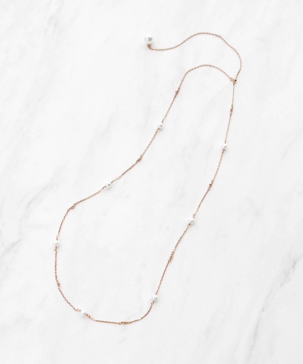 【トッカ/TOCCA】のPEARL WALTZ LARIAT NECKLACE ネックレス インテリア・キッズ・メンズ・レディースファッション・服の通販 founy(ファニー) 　ファッション　Fashion　レディースファッション　Fashion for Women　ジュエリー　Jewelry　ネックレス　Necklaces & Pendants　アクセサリー　Fashion Accessories　シンプル　Simple, Minimal　チェーン　Chain, Chain Strap　ネックレス　Necklace, Pendant Necklace　バランス　Balance, Style Balance　パール　Pearl, Pearl Accent　メタル　Metal, Metal Parts　モダン　Modern, Contemporary　A/W・秋冬　Autumn/Winter　冬　Winter / This Winter　おすすめ　Recommended / Our Picks　ローズ系|ID: prp329100004525759 ipo3291000000032511342