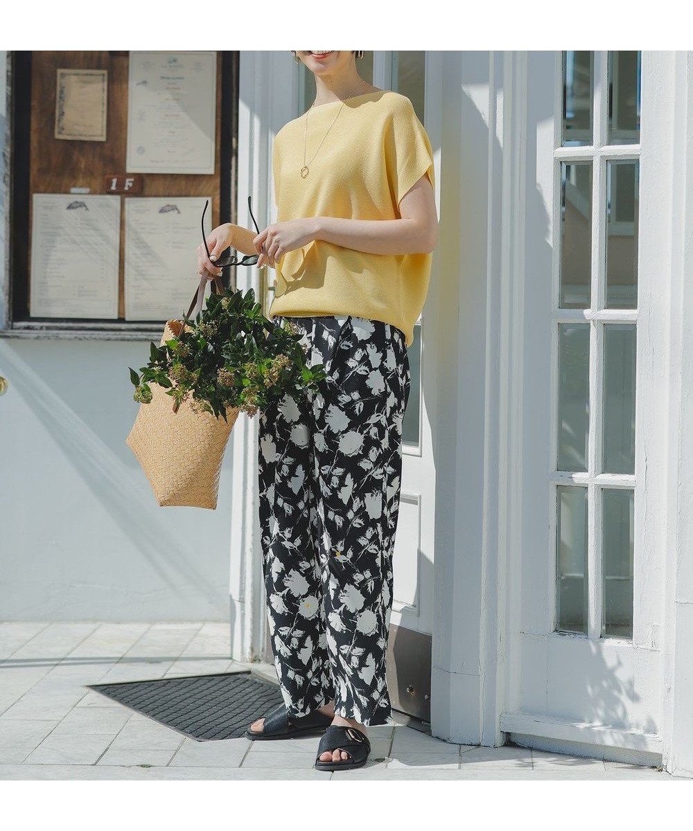 【エニー/ANY】の【ウエストゴム】プリントパンツ 人気、トレンドファッション・服の通販 founy(ファニー) 　ファッション　Fashion　レディースファッション　Fashion for Women　パンツ　Pants & Trousers　シンプル　Simple, Minimal　タンク　Tank Top, Sleeveless Top　プリント　Print, Printed Pattern　モダン　Modern, Contemporary　夏　Summer　春　Spring　S/S・春夏　SS, Spring/Summer, Warm Season　 other-1|ID: prp329100004525762 ipo3291000000034781391