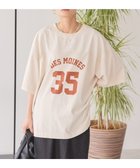 【アメリカンホリック/AMERICAN HOLIC】のピグメント加工フットボールTシャツ Ivory|ID: prp329100004525785 ipo3291000000032008961