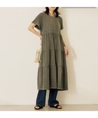 【アメリカンホリック/AMERICAN HOLIC】の【選べる丈】加工ティアードワンピース Charcoal Gray|ID: prp329100004525786 ipo3291000000032391601